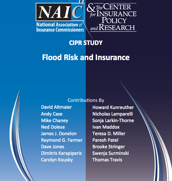 Flood Risk & Insurance – NAIC Paper